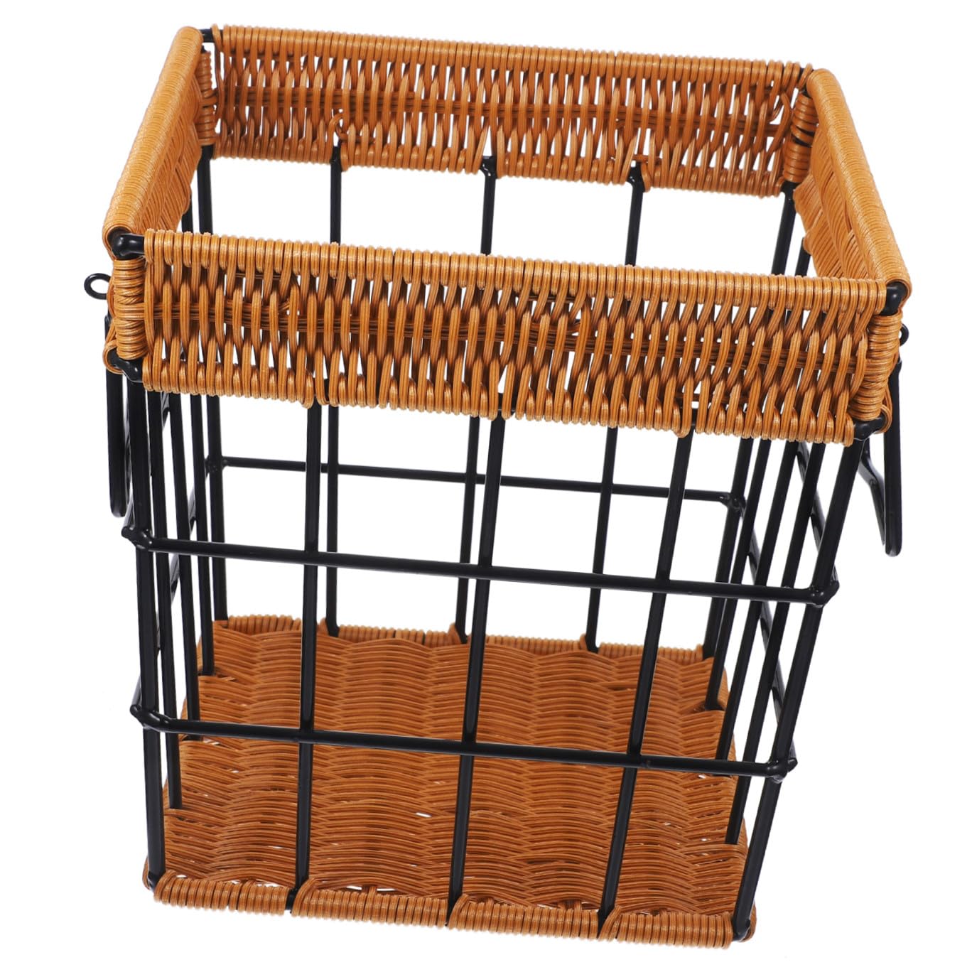 Panier pour baguette en fer tressé durable pour un rangement sain