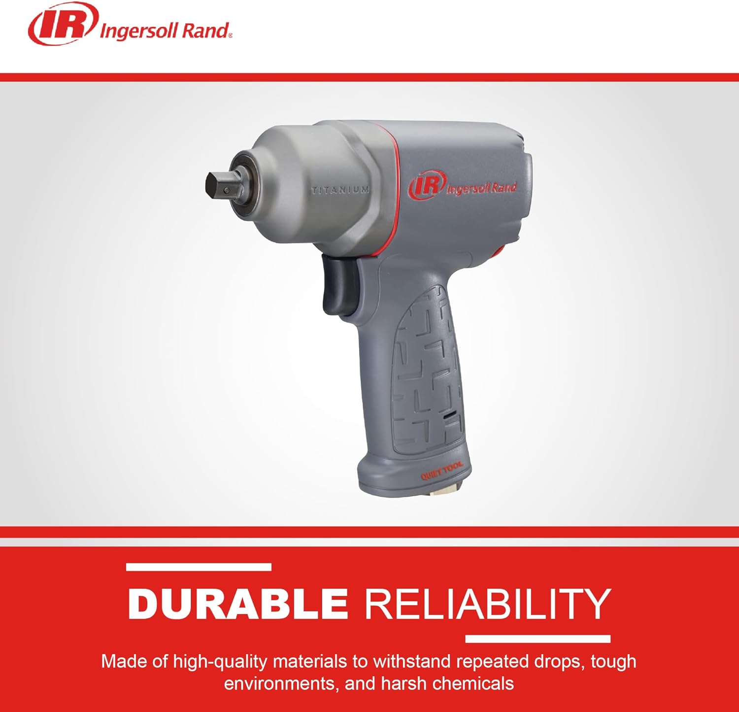 Ingersoll Rand 2115PTiMAX 3/8" Pin Type, Industrial-Grade Impact Wrench