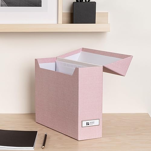 Vista 12 de Bigso Lovisa caja de archivos con 12 archivos Blanco,Gris Oscuro,Gris,Mármol,Rosa Melange,Splash Gold,Turquesa,Azul