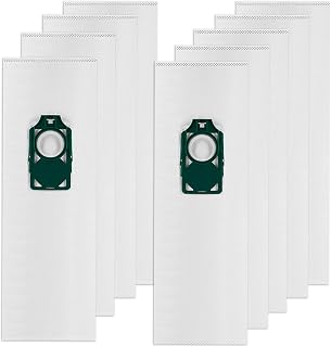 Gudotra 9 Pack Replacement HEPA RLH-6 Vacuum Bags for Riccar SupraLite R10S R10D R10O R10SAND Simplicity Freedom R10S R10D S10P S10SAND Upright Vacuums Cleaner
