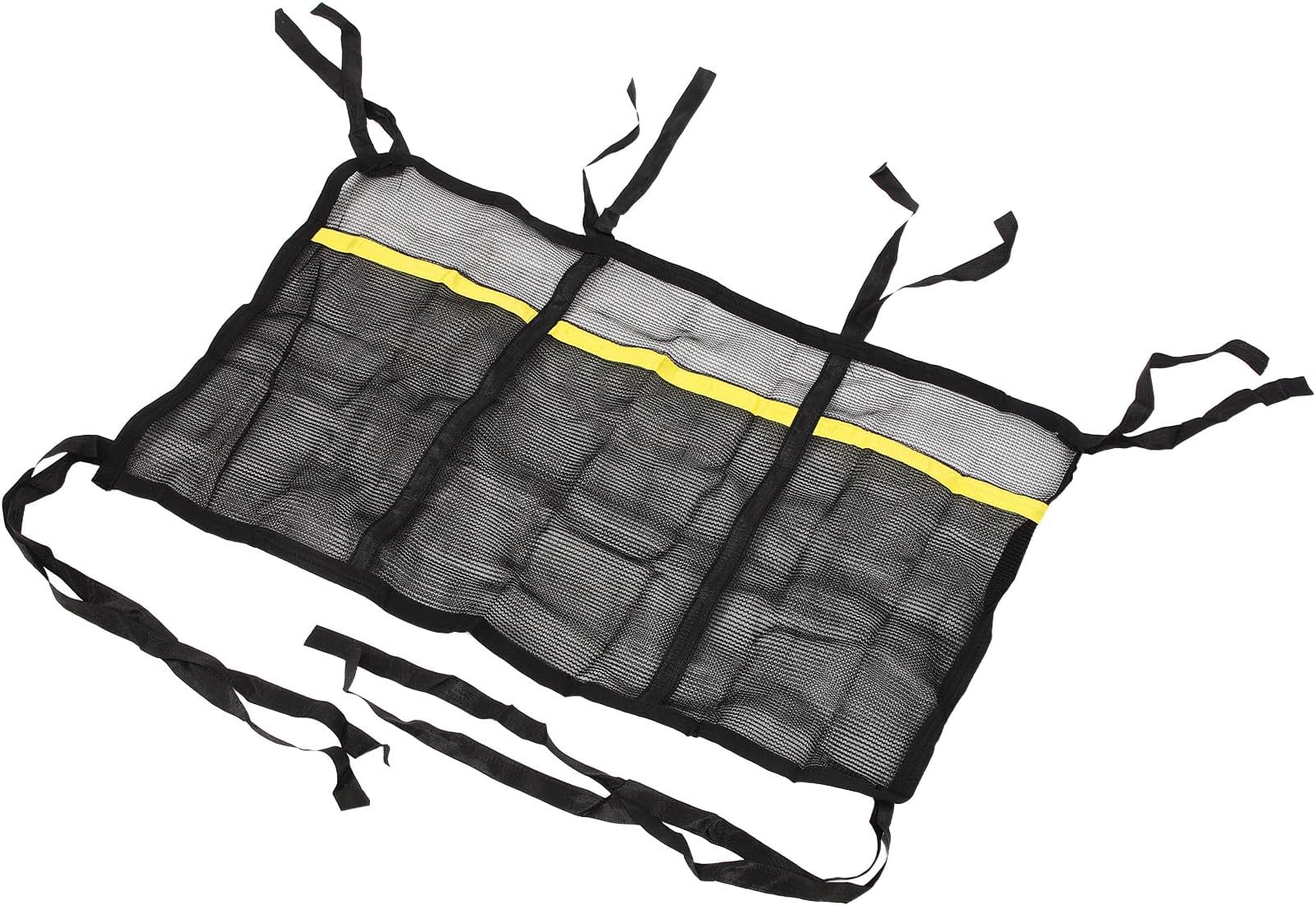 Healifty Trampoline Shoe Storage Mesh Bag Hanging Pocket Trampoline Attachment Shoe Pouch Breathable Organizer for Outdoor and Indoor Use