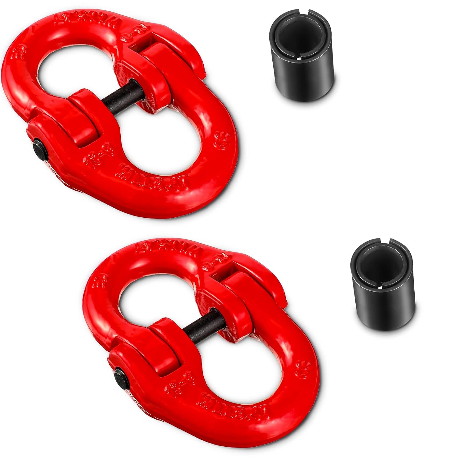 G80 Alloy Steel Hammerlock Coupling Link Connecting Link Red Hammerlock