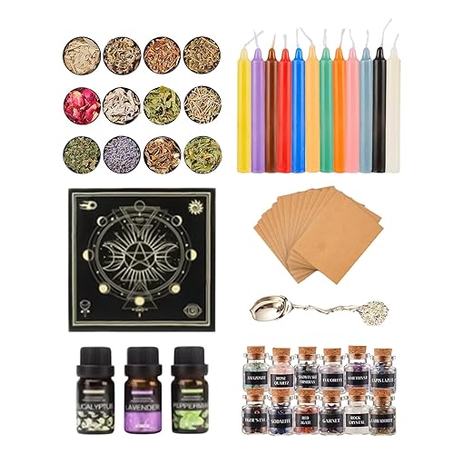 Witch Accessories for the Altar - Comprehensive Collection of Ritual