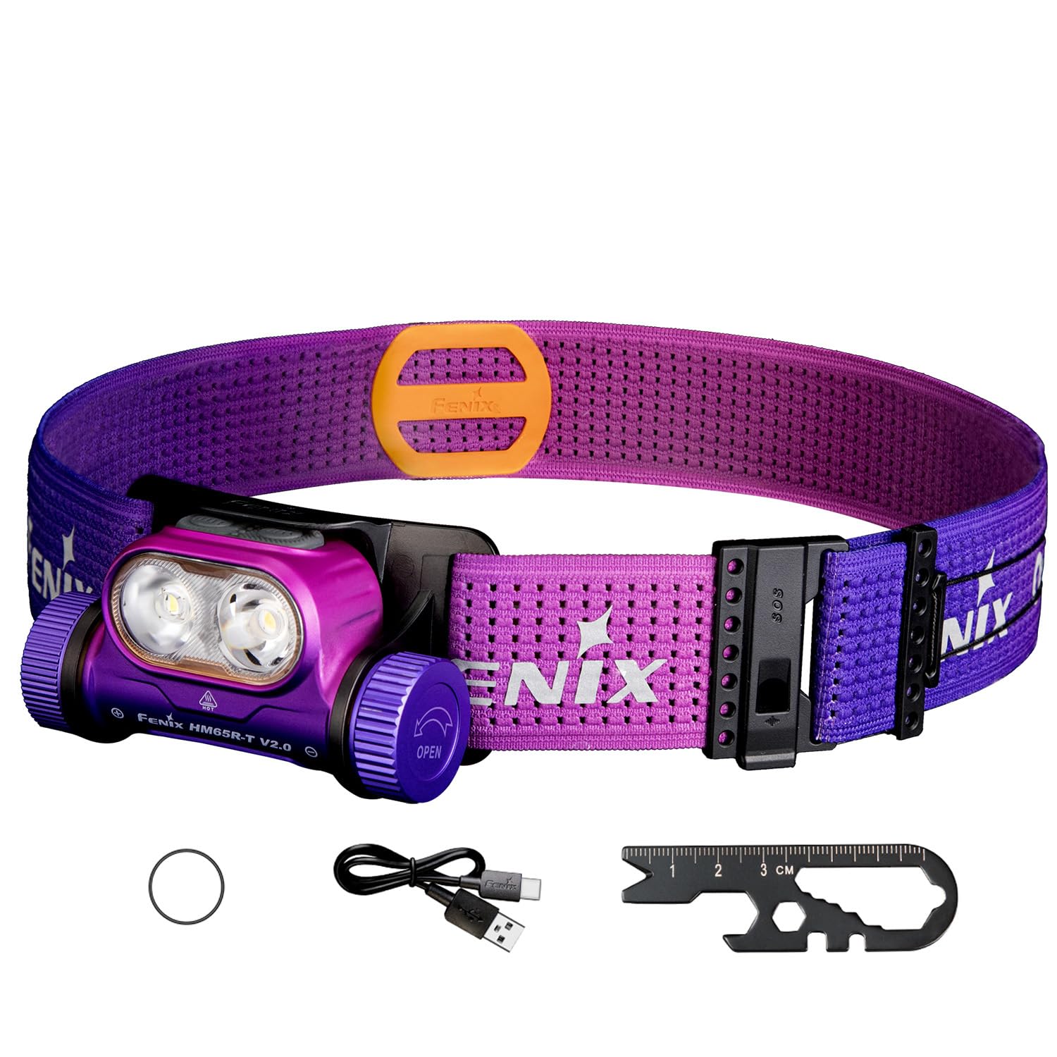 Amazon.co.jp: Fenix HM65R-T V2.0 ヘッドライト 充電式 LEDライト