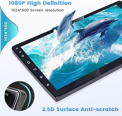 Miniatura 4 de Roinvou Estéreo CarPlay Android 2+64G para Honda CR-V CRV 2002-2006, CarPlay inalámbrico integrado con Android Auto, pantalla táctil de 9 pulgadas