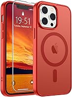 Vista 1321 de SUPFINE Funda magnética para iPhone 11 con protector de pantalla (compatible con MagSafe) (protección contra caídas de grado militar), translúcida