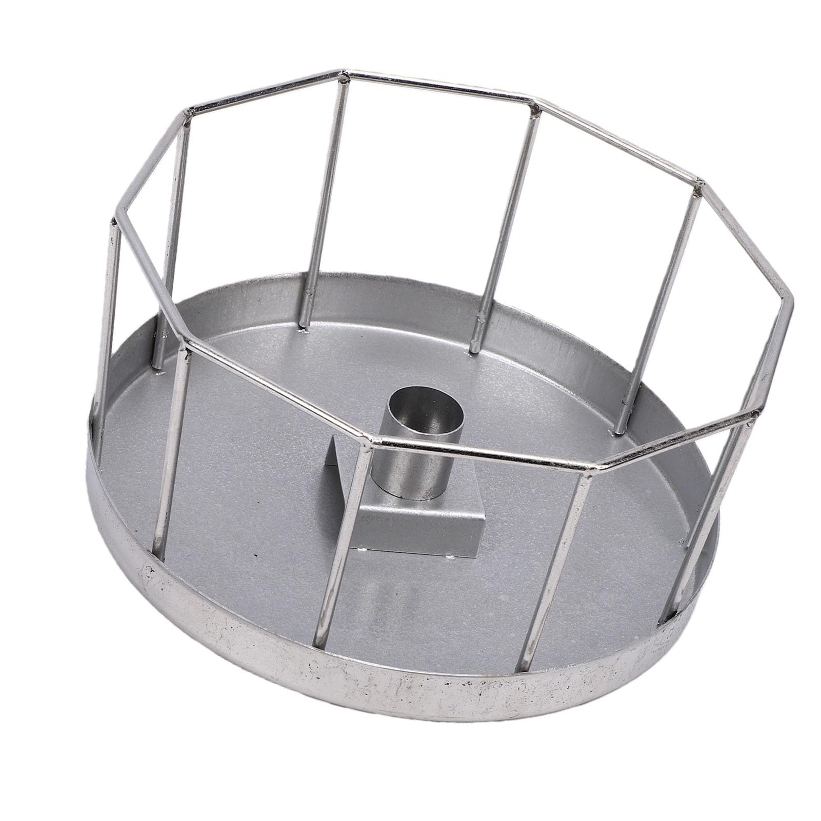 Ciotola per rettili in acciaio inox, dispenser di acqua affidabile per tartarughe e lucertole, 1 unità (grande)