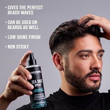 Viking Revolution Hair Texturizing and Care Kit for Men - 3 Piece Set
