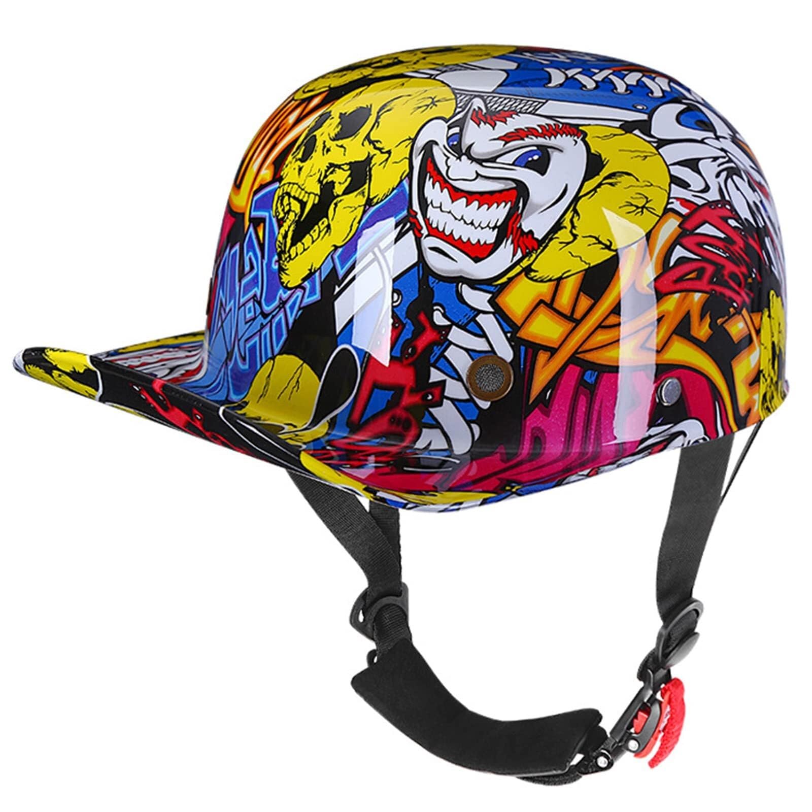 Casque de moto ouvert compact fini la sensation de lourdeur en scooter