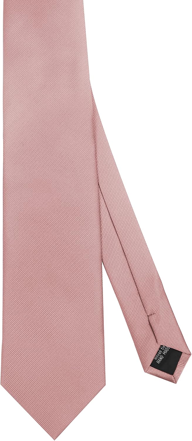 Men's Classic Soild Color 3.15"（8cm Necktie Wedding Business Tie & Gift Box