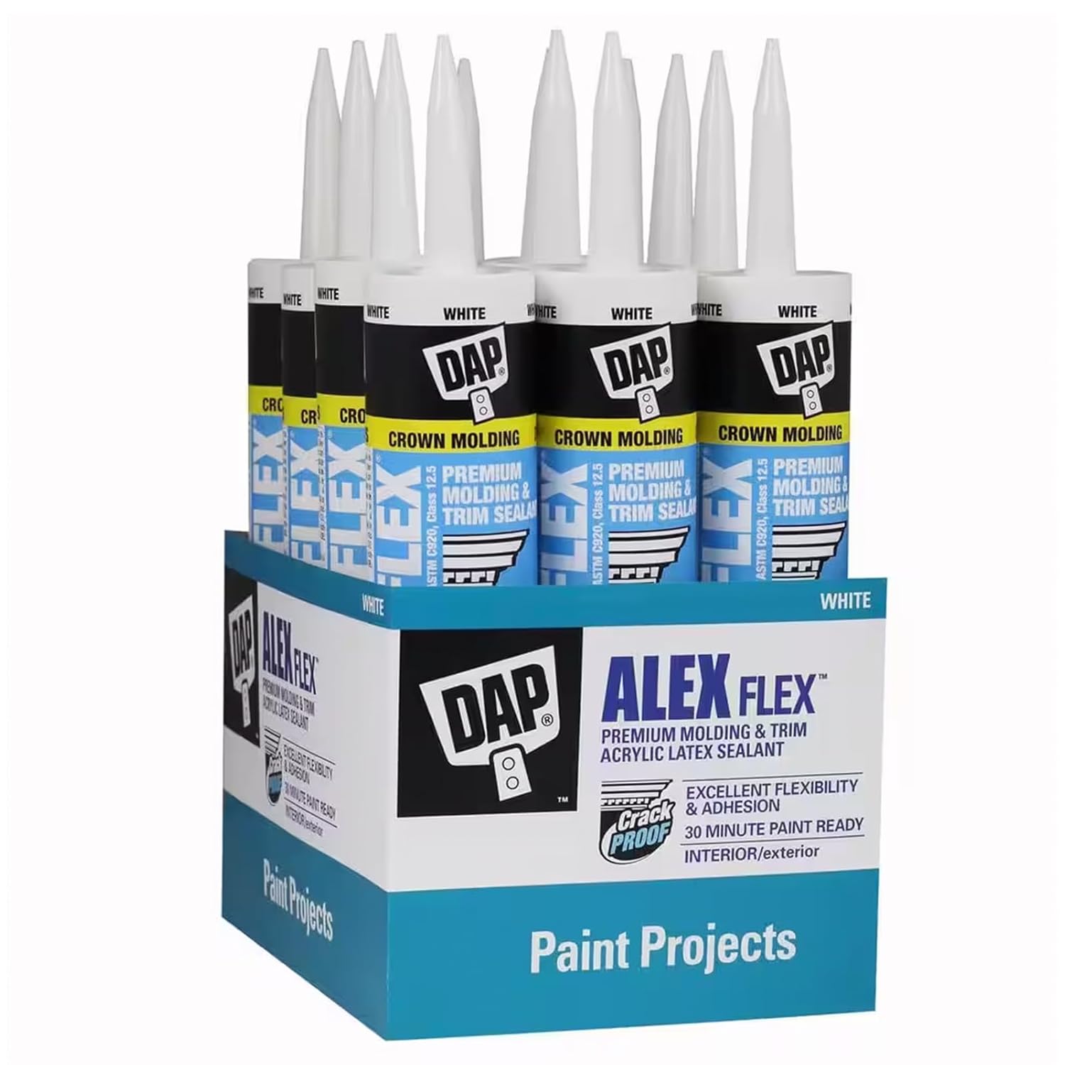 Alex Flex 10.1 Oz White (Pack of 12)