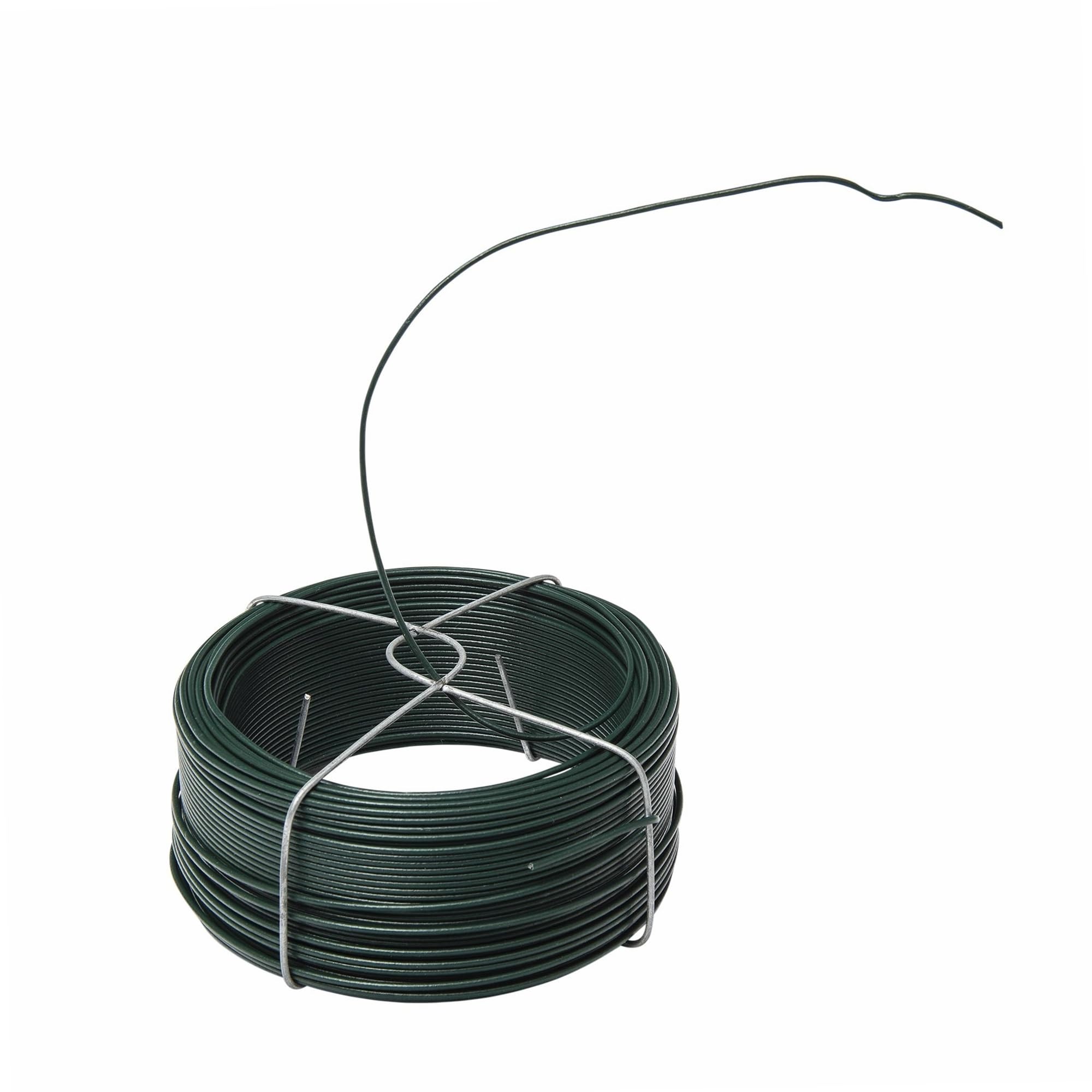 WERKA PRO Alambre Verde plastificado con Soporte 50m ø 1,4 mm