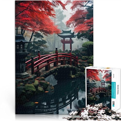 Arte paisajístico japonés Rompecabezas para Adultos de 1000 Piezas Juguetes Juegos Educativos Antiestrés Toda…
