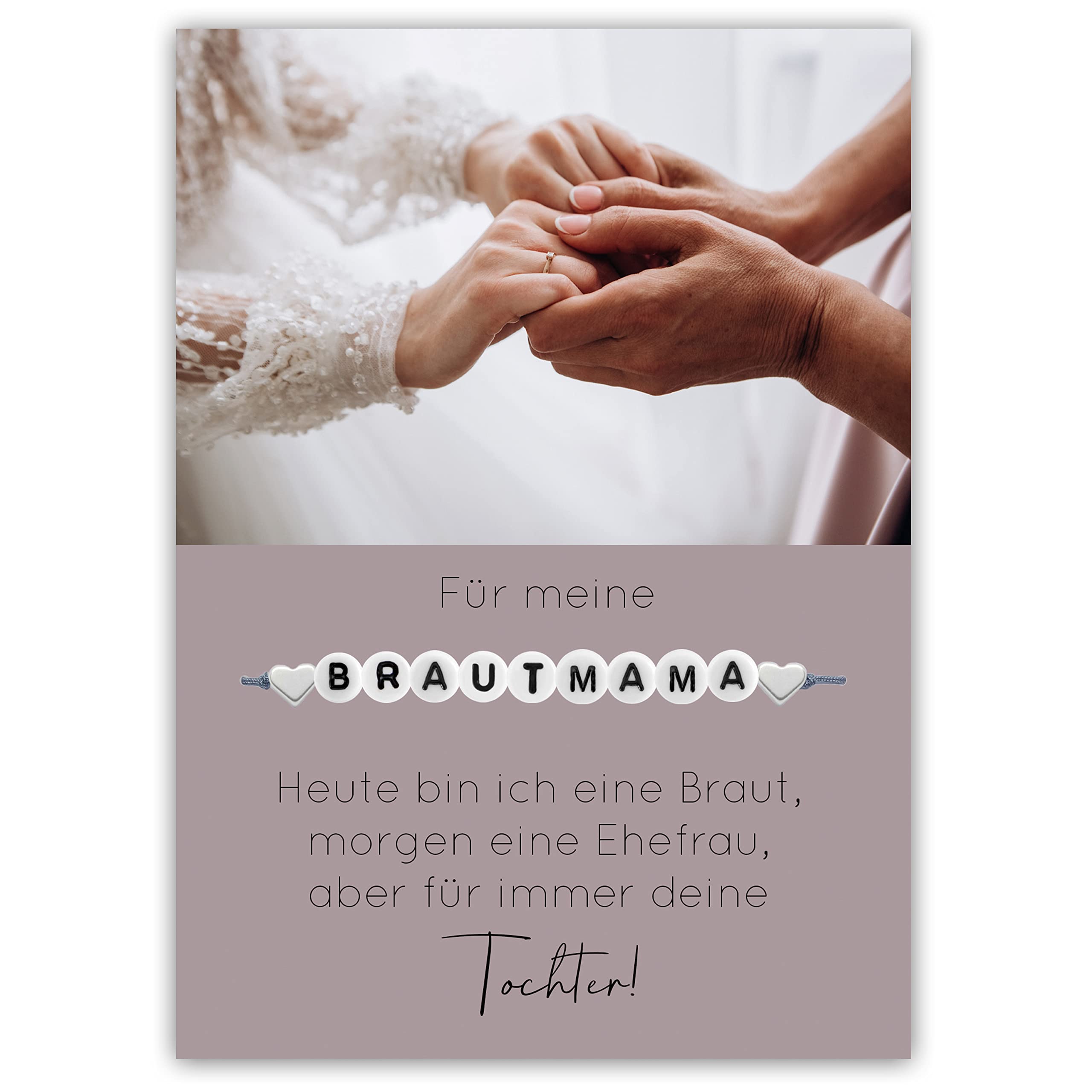 Bracciale rigido per madre della sposa, regalo di nozze con scritta Thank You for Raising the Woman Of My Dreams