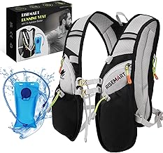 RISEMART Running Vest for Women and Men, Running Hydration Backpack Large Capaticy Vest for Marathon, Trail, Cycling, Hiking, Climbing