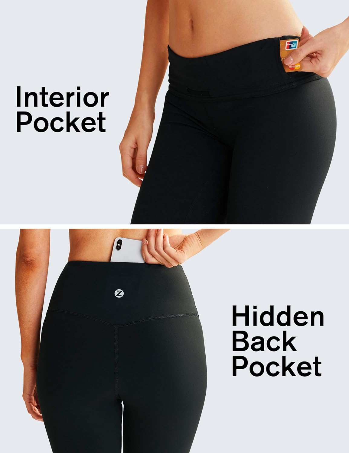 ZUTY 10" Biker Shorts Women Tummy Control High Waisted Workout Athletic Yoga Compression Long Shorts with 2 Hidden Pockets - Image 5