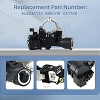Vista 5 de Reemplazo de la carcasa de bloqueo de encendido para cilindro de bloqueo de encendido 989-019 compatible con Ford Escape 2008-2012 Focus 2009-2011