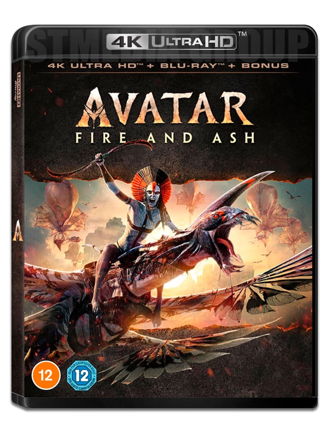 Avatar: Fire and Ash (Bonus Features) [3-Disc Set] [4K UHD + Blu-ray] [Region Free]