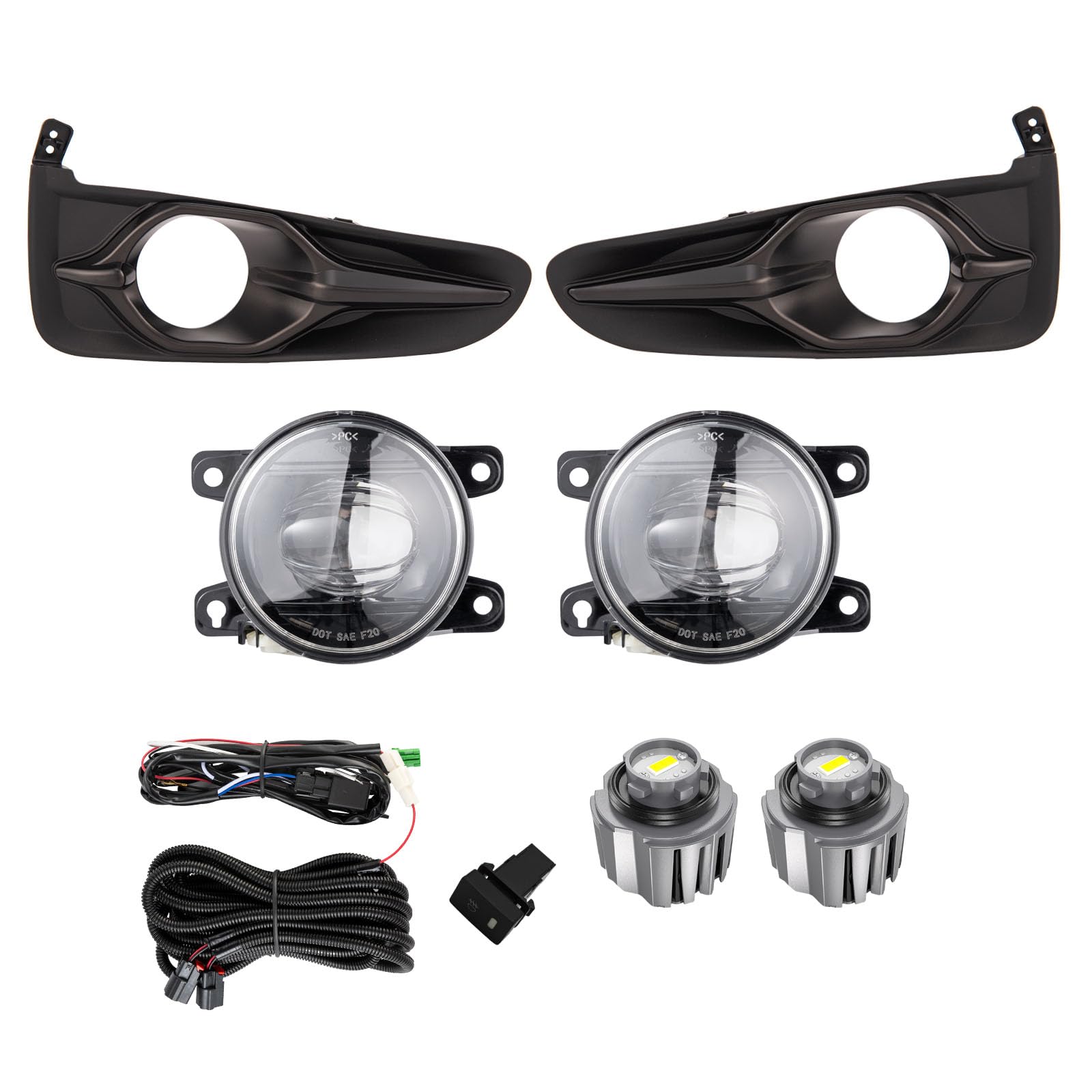 Amazon | ホンダ シャトル GK8 GK9 GP7 GP8 前期 フォグランプ