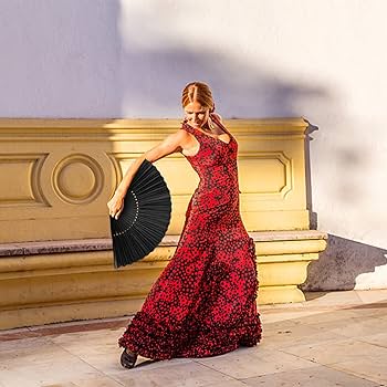 2 Set Of Large Folding Fan Handheld Nylon Cloth Foldable Hand Fan Chinese Kung Fu Fan Tai Chi Handheld Fan Practice Fan For Performance, Decorations, Dancing, Festival,Party Favors (Black+Red