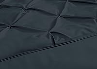 Vista 3 de Chezmoi Collection - Juego de ropa de cama modelo Sydney, 7 piezas, con pliegues decorativos