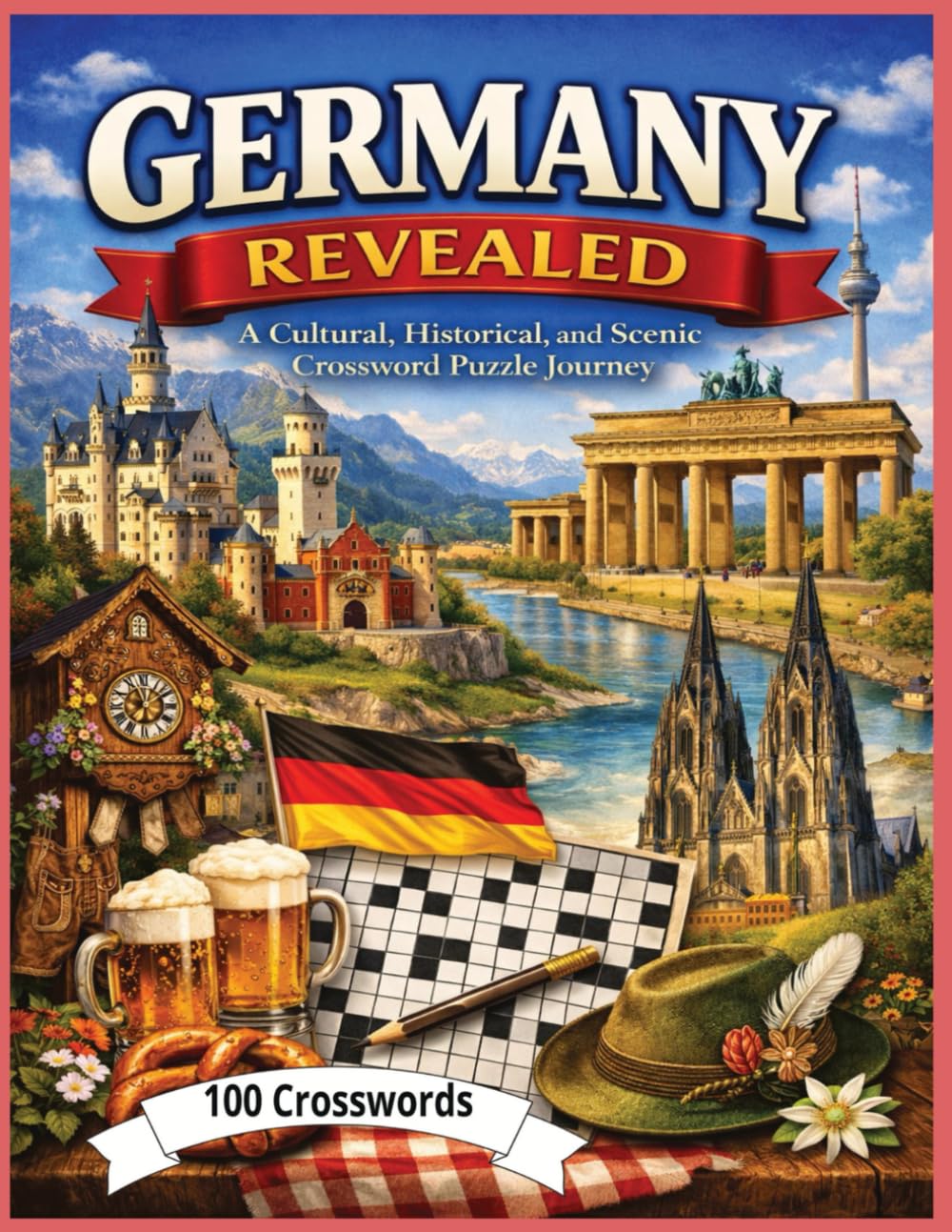 Germany Revealed: A Cultural, Historical, and Scenic Crossword Puzzle Journey Through the Heart of Europe (Traveling the world country by country)