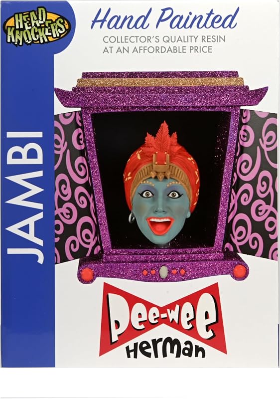 Pee-Wee Herman Bobblehead aldaba Jambi Head de 5"