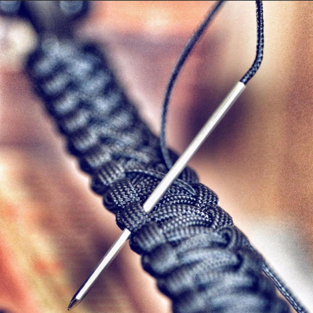 Paracord Lacing Stitching Needles for DIY Crafts, Stainless Steel