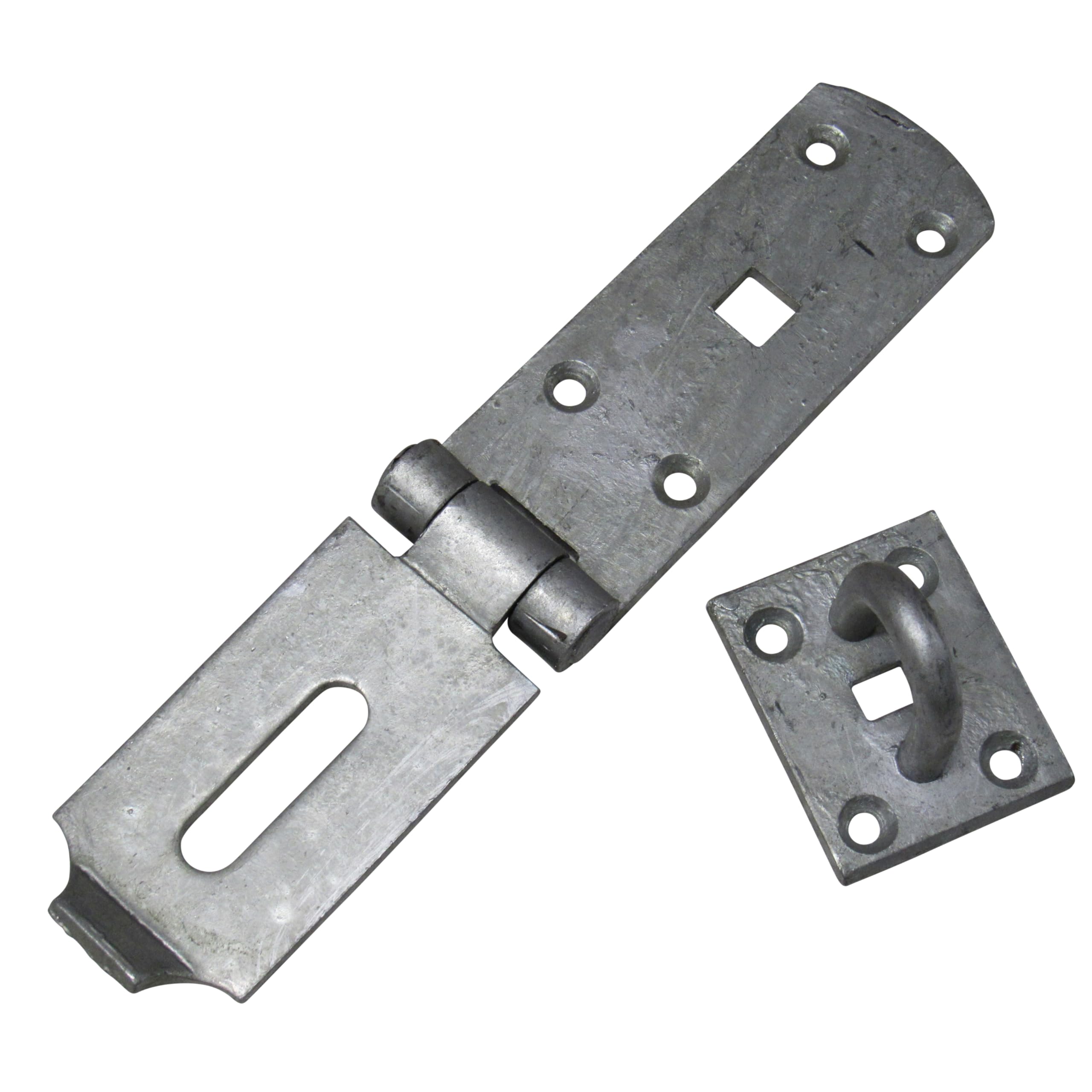 Heavy Duty Locking Hasp & Staple 8", 10", or 12 Inch (12 Inch)