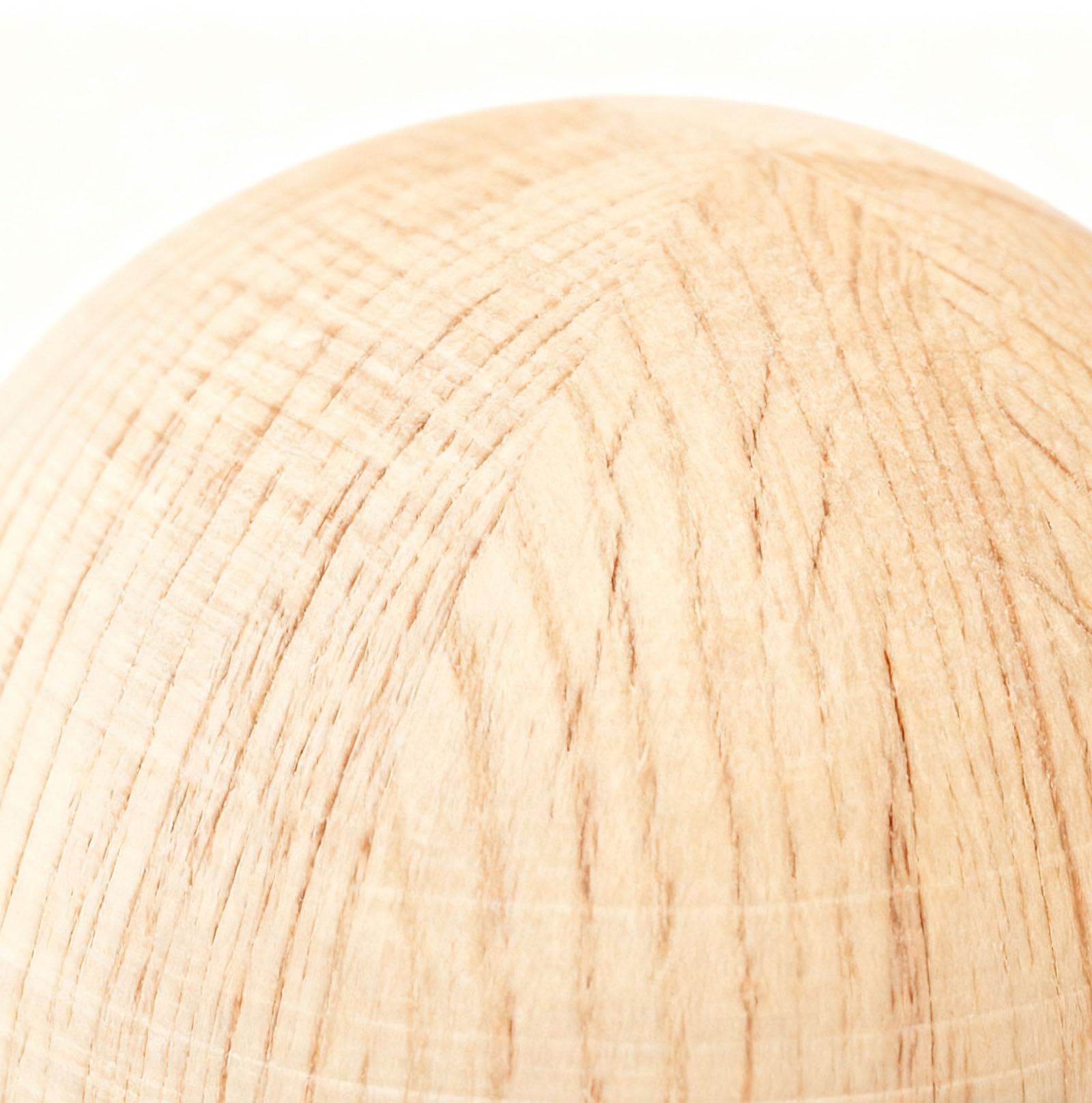 Non Finita Naturale Palle di Legno semicircolare di Pino, Mezze Sfere di Legno, Sfera in Legno Massiccio per Artigianato, per Decorazioni e Giocattoli Fai da Te(Size:18cm（1pcs）)