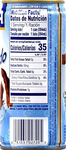 Miniatura 3 de Goya Foods Diet - Néctar de tamarindo, 9.6 onzas líquidas (paquete de 24)