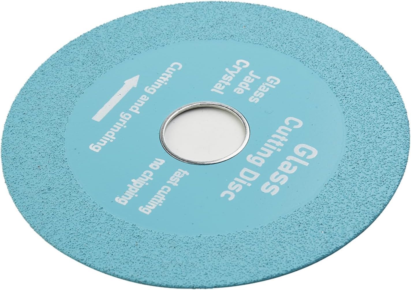 Diamentowe tarcze tnące do szlifierki kątowej， 100mm*22mm Wewnętrzny otwór Szklana tarcza tnąca Diamentowa tarcza szlifierska do polerowania, niebieska(Blu)