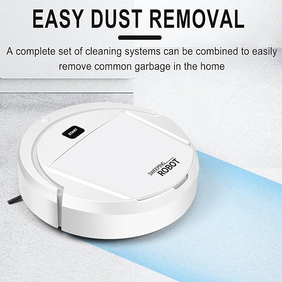 Robot Vacuum Cleaner,Sweeping Robot,Ultra Slim Quiet,Cleans Hard Floors to Medium-Pile Carpets,Integral Memory Multiple Cleaning Modes Vacuum Return pallets