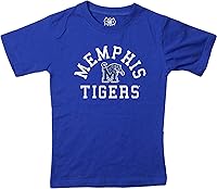 Vista 36 de Wes and Willy Camiseta de algodón orgánico de manga corta para niños de la NCAA