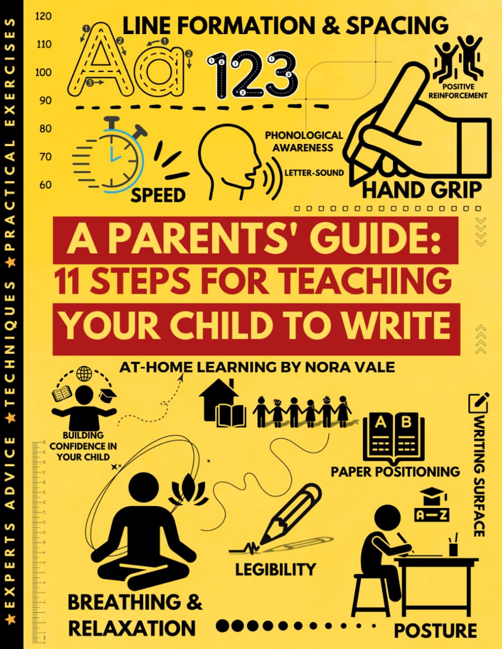 A Parents' Guide: 11 Steps for Teaching your Child to Write: At-home learning