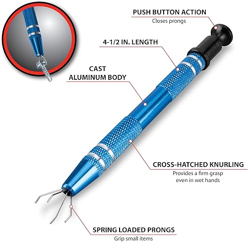Miniatura 2 de Performance Tool W83190 Herramienta de recogida de garras de 4-58 pulgadas para recuperar objetos pequeños de espacios reducidos y superficies