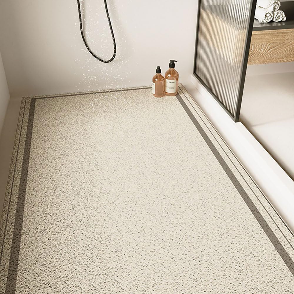 Tappetino Minimalista – Gomma luffa Rapida(Beige C,80x120cm)