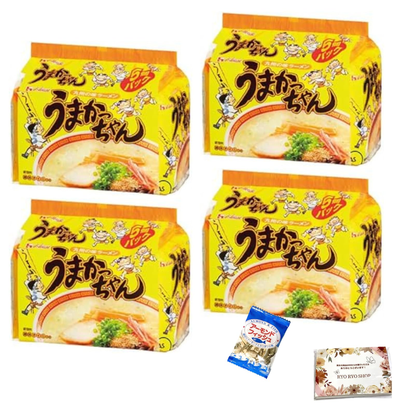 Amazon.co.jp: うま かっちゃん 5食p× 4袋 計20食セット ＋ おまけ