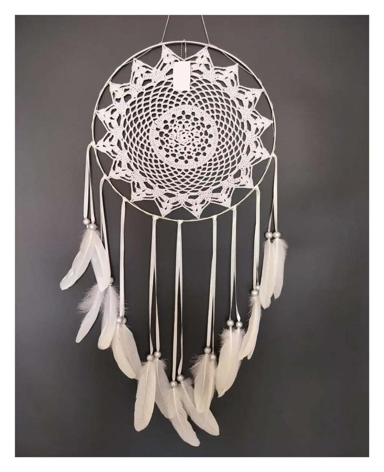 Dream Catcher Dream Catcher Handmade White Feather Giant Hanging Dreamcatchers Personalized