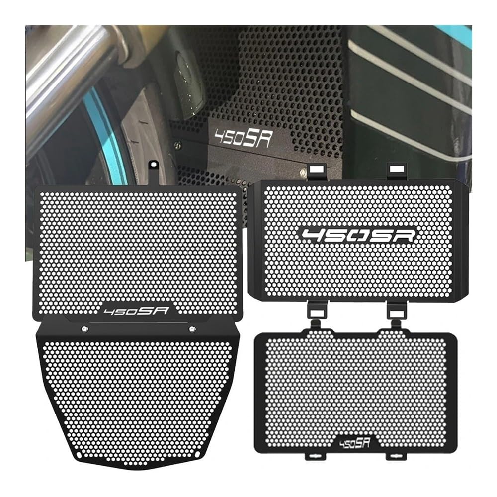 Radiador Protección para tanque de agua, accesorios protección | Protector de rejilla de radiador motocicleta para 450SR 2023 2022 2024, cubierta protectora para tanque de agua, accesorios