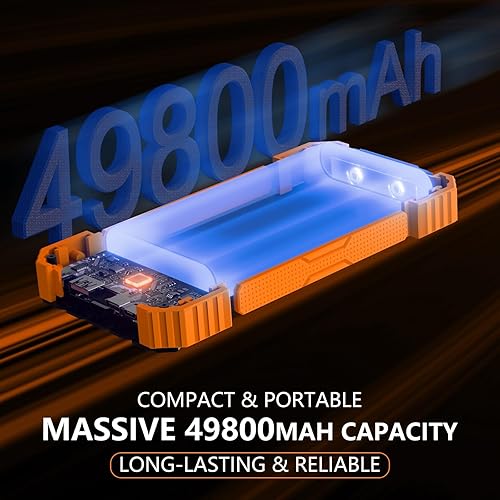 Miniatura 3 de Cargador solar, cargador inalámbrico de 20000 mAh, 15 W, con puerto de carga rápida de 5 V3 A PD22.5W, cargador de panel solar portátil, cargador de