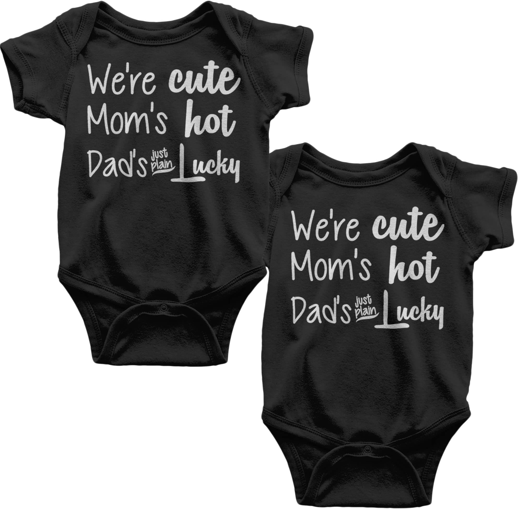 Funny Twin Outfits for Gamers, Includes 2 Bodysuits, 0-3 Month Call of Doody