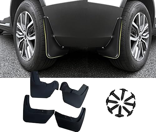 GZBFTDH Coche Guardabarros Flaps Splash, Compatible para Renault Duster 2017-2023 Accesorios, Piezas de automóviles Guardabarros Delantero Trasero