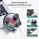 arboleaf Scalp Massager Electric, Portable Head Massager Scalp Stress Relax gallery image