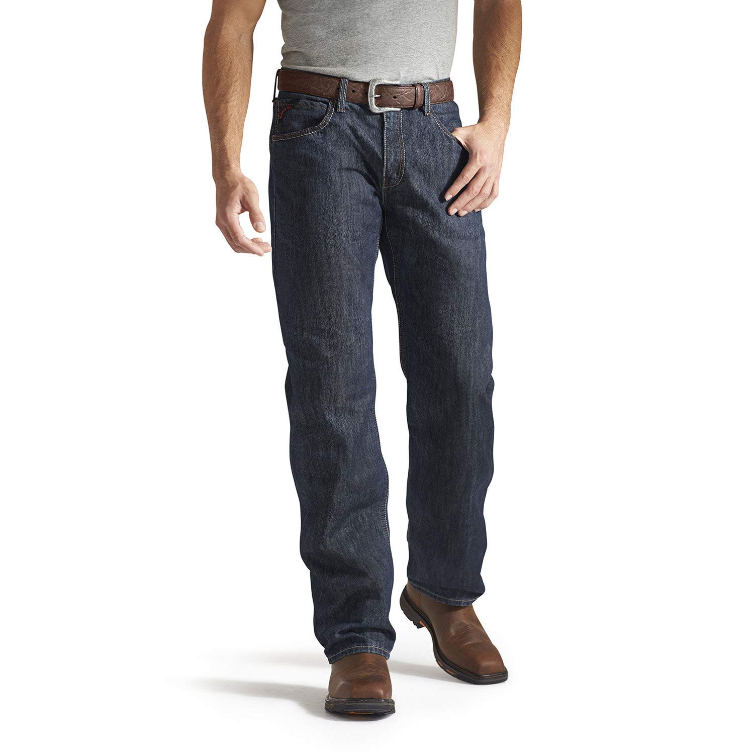 Ariat Men's FR M3 Loose Basic Stackable Straight Leg Jean