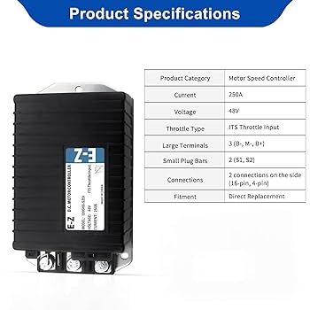 Amazon.com : Replaces 1206HB-5201 48V 250A DC Motor Speed