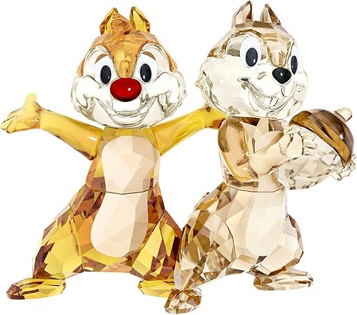 Swarovski Figura de cristal "CHIP 'N' DALE" Nuevo 2018