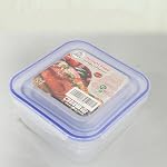 ARSUK Food Storage Containers Set with Airtight Lids 4pc– Reusable Plastic Meal Prep Containers – BPA-Free, Freezer, Microwave, and Dishwasher Safe – Stackable Lunch, Snack, and Leftover Containers