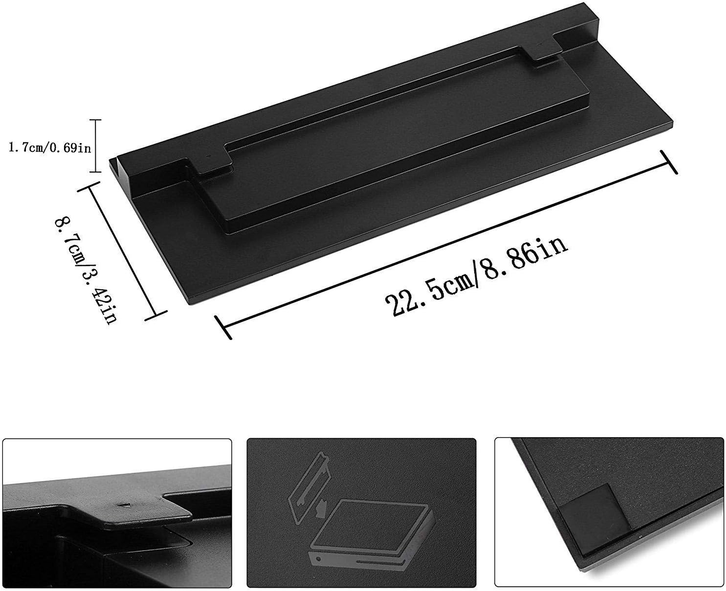 Base Vertical Consol Vertical Stand Support Dock Nero Per XBOX One S x-box