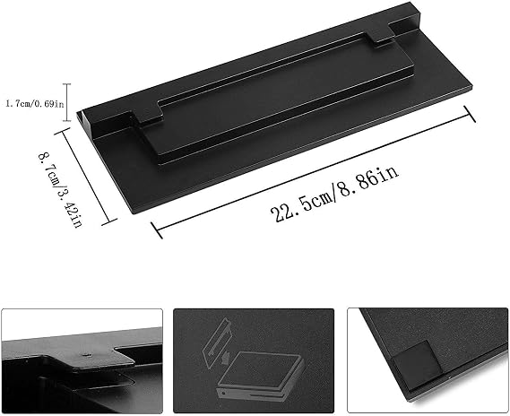Base Vertical Consol Vertical Stand Support Dock Nero Per XBOX One S x-box